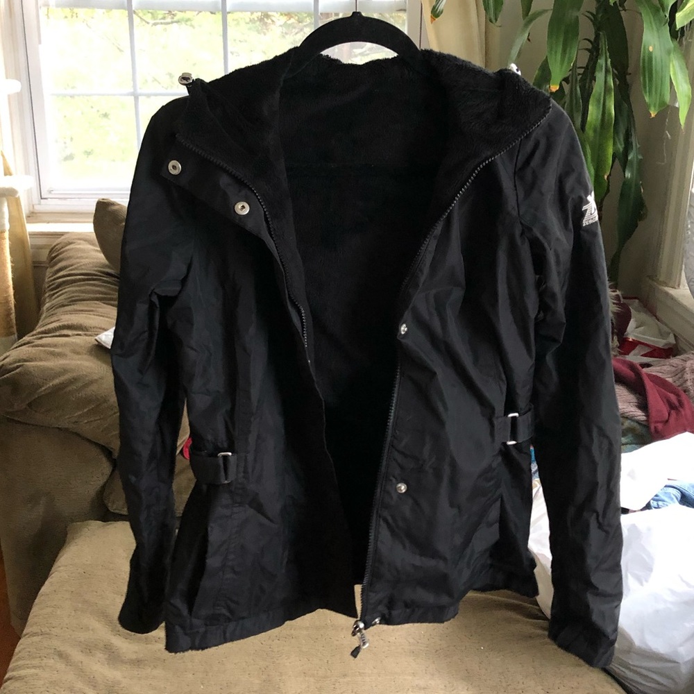 ZEROXPOSUR Double Sided Fleece Jacket sz Small